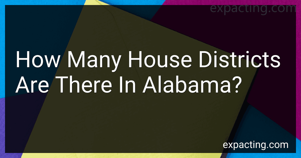 How Many House Districts Are There In Alabama? preview