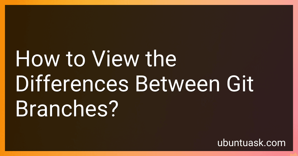 How to View the Differences Between Git Branches? image
