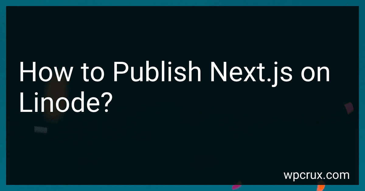 How to Publish Next.js on Linode? image