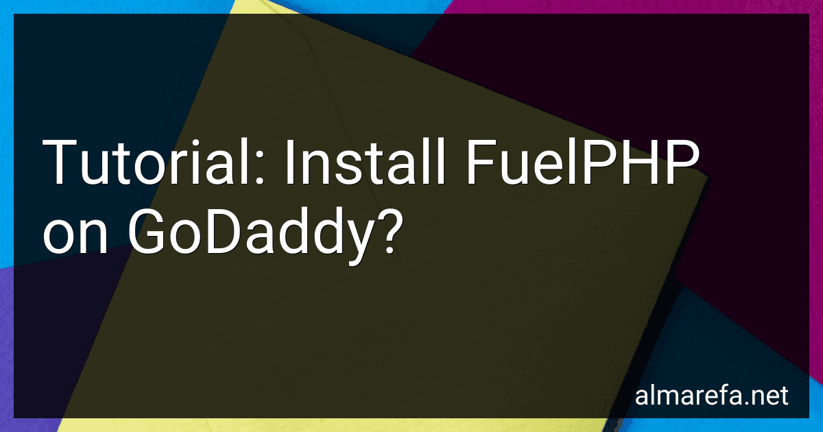 Tutorial: Install FuelPHP on GoDaddy? image