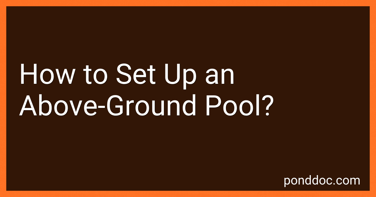 How to Set Up an Above-Ground Pool? image