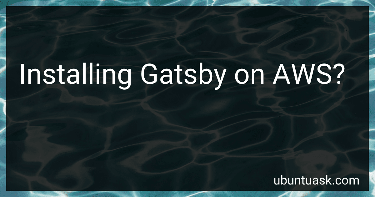 Installing Gatsby on AWS? image