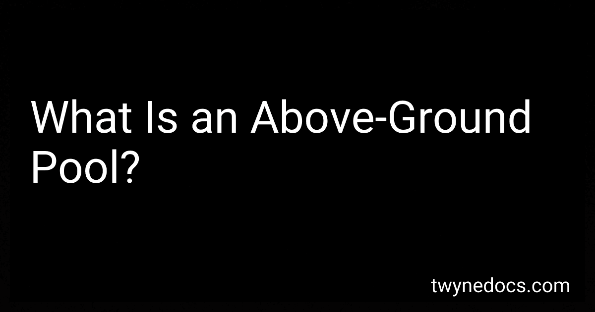 What Is an Above-Ground Pool? image