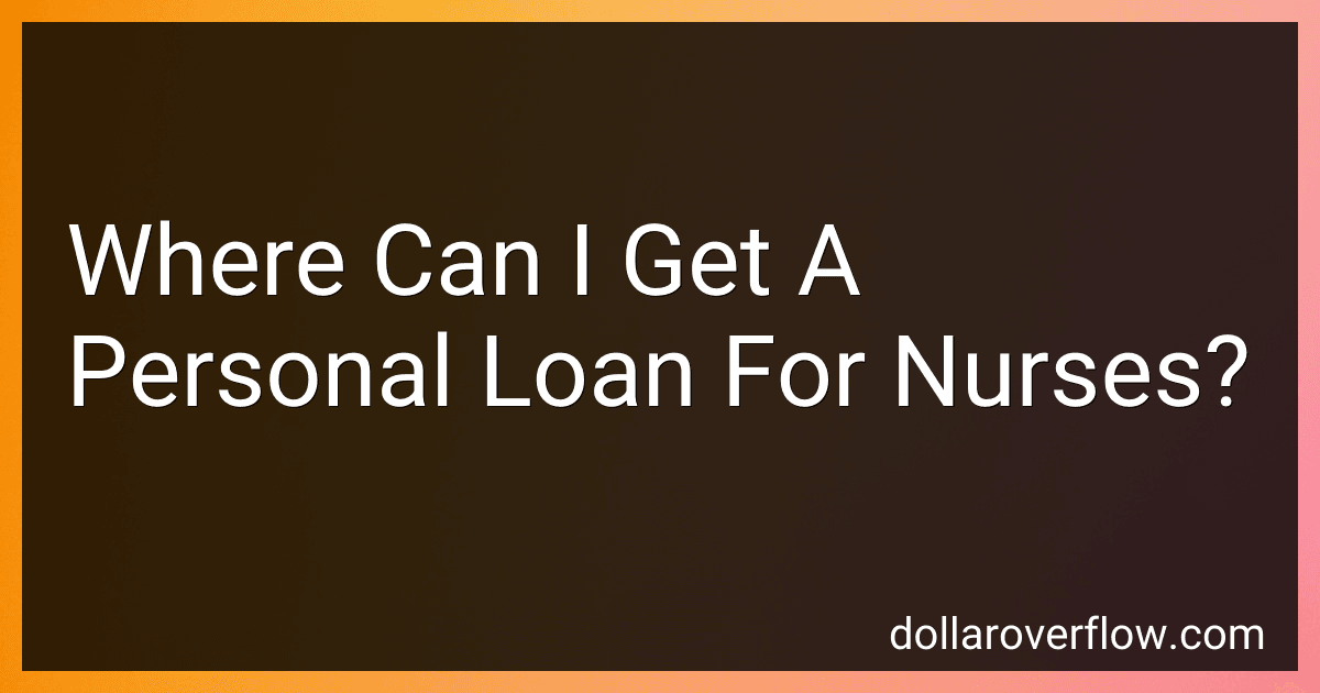 Where Can I Get A Personal Loan For Nurses? image