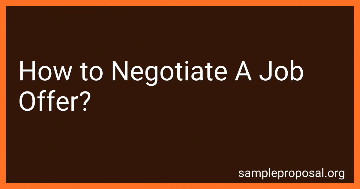 How to Negotiate A Job Offer? image