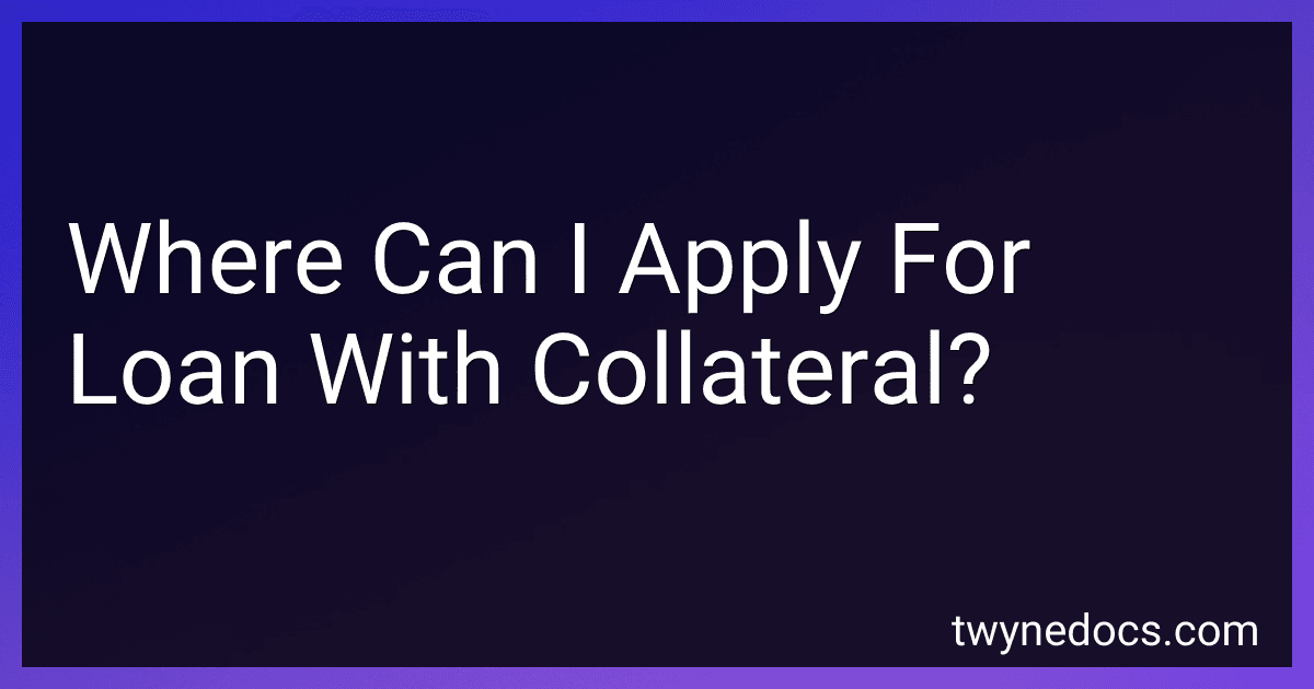 Where Can I Apply For Loan With Collateral? image