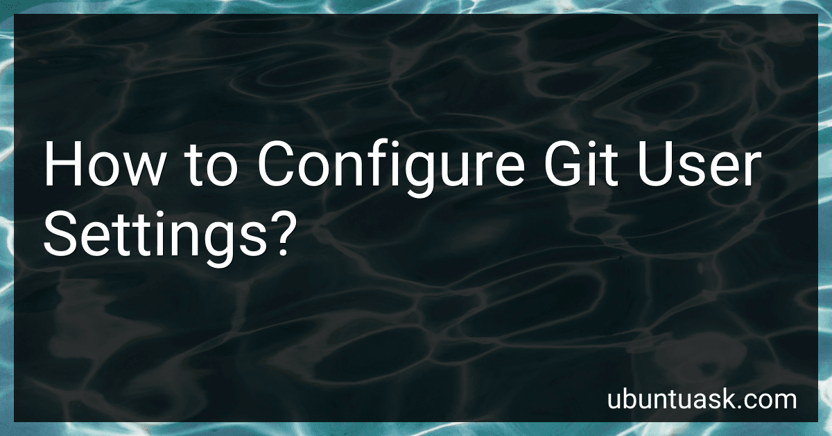 How to Configure Git User Settings? image