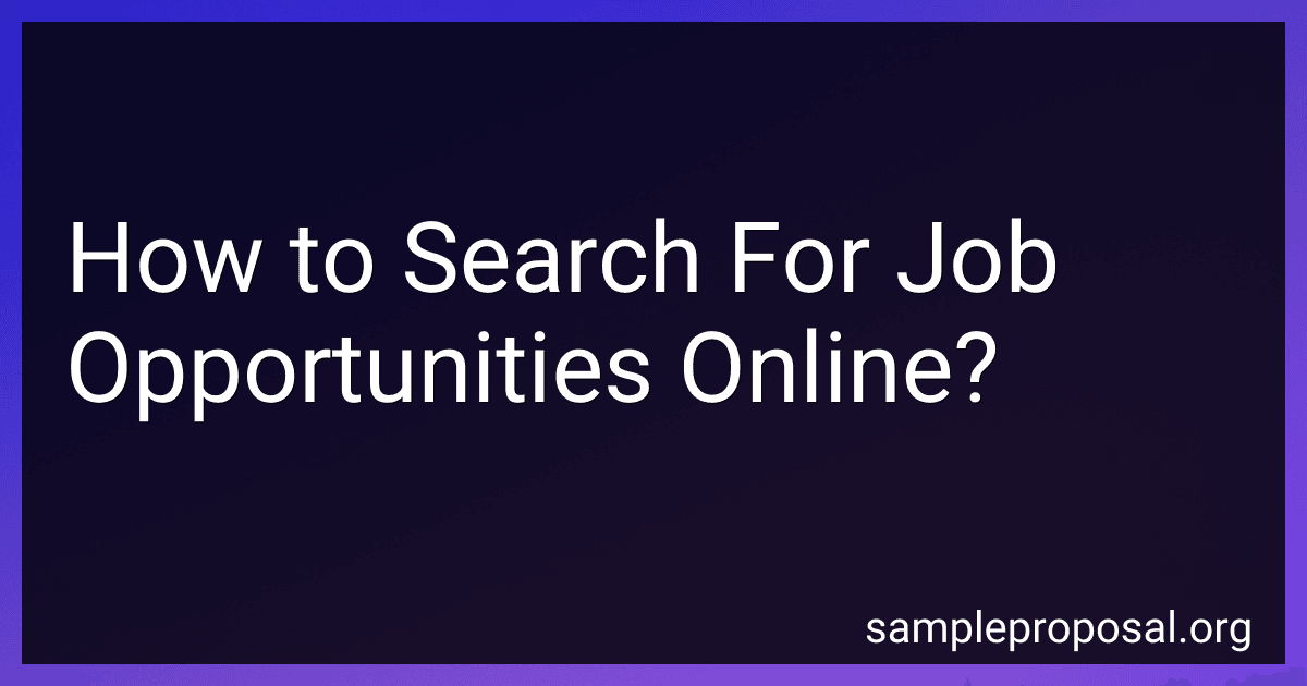 How to Search For Job Opportunities Online? image