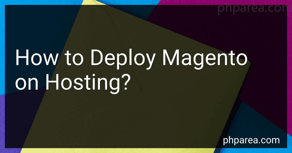 How to Deploy Magento on Hosting? image