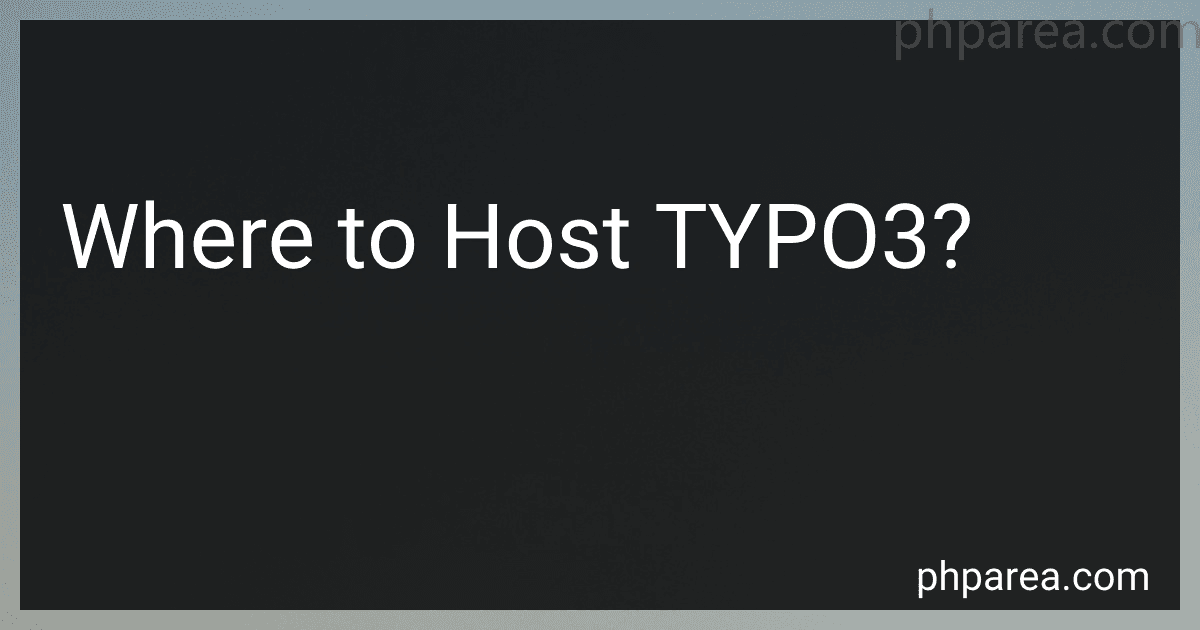 Where to Host TYPO3? image