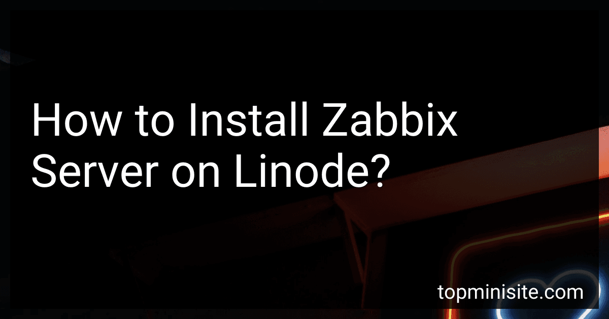 How to Install Zabbix Server on Linode? image