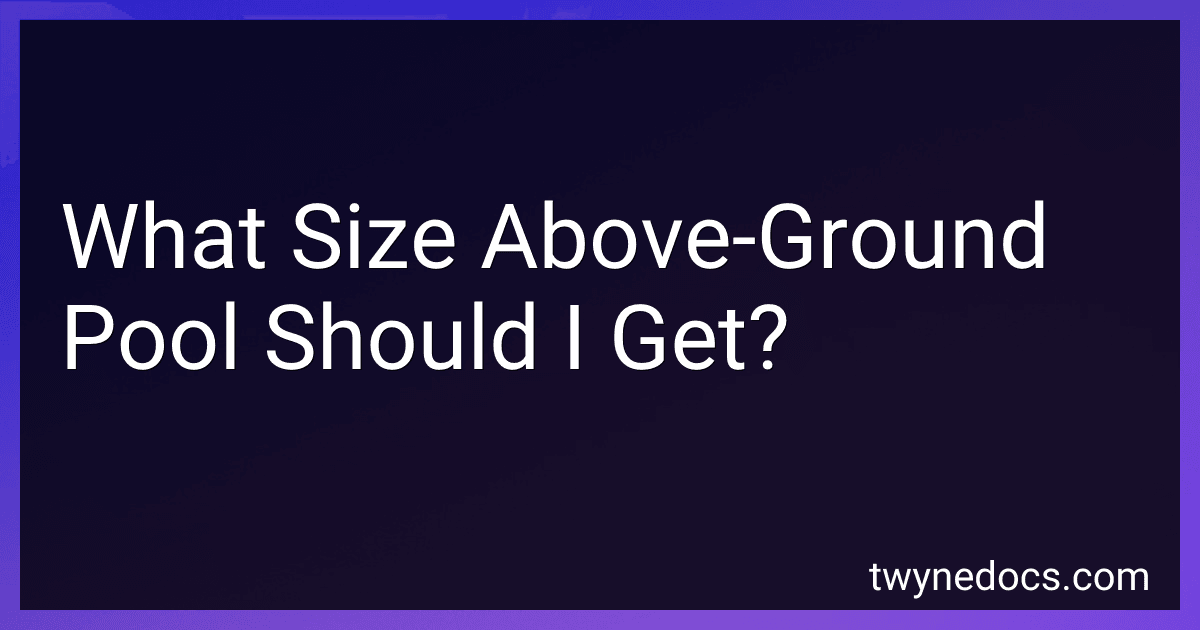 What Size Above-Ground Pool Should I Get? image