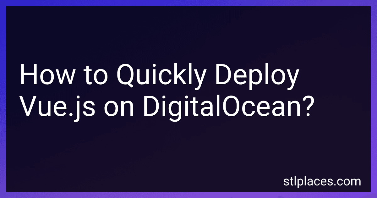 How to Quickly Deploy Vue.js on DigitalOcean? image