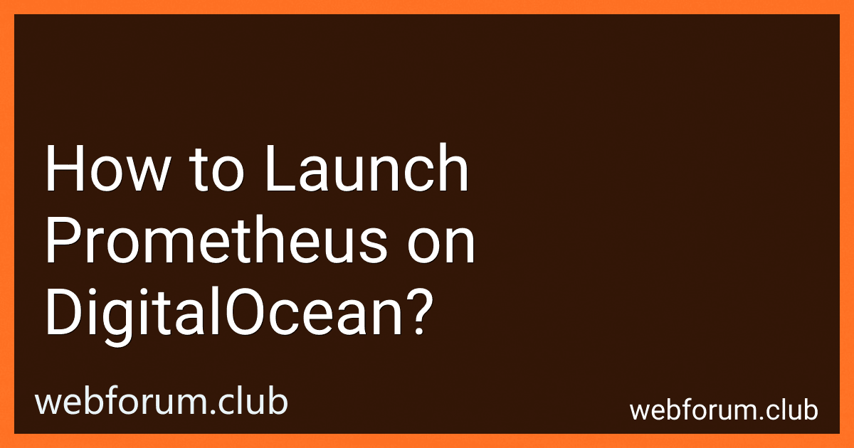 How to Launch Prometheus on DigitalOcean? image