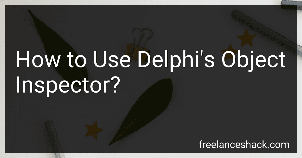 How to Use Delphi's Object Inspector? image