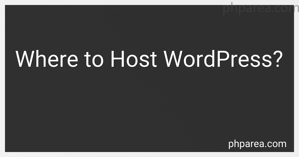 Where to Host WordPress? image