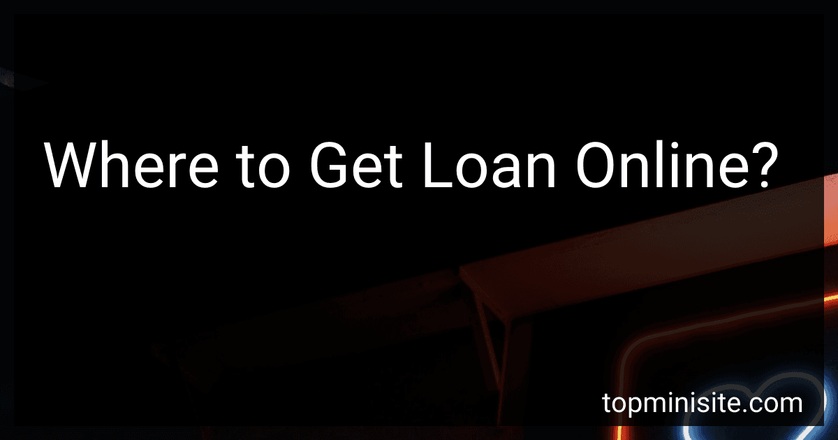 Where to Get Loan Online? image
