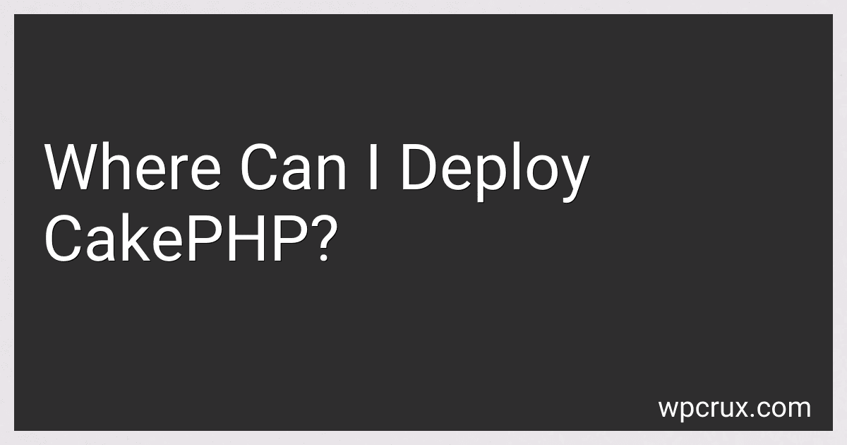 Where Can I Deploy CakePHP? image