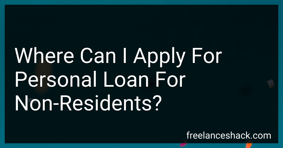 Where Can I Apply For Personal Loan For Non-Residents? preview