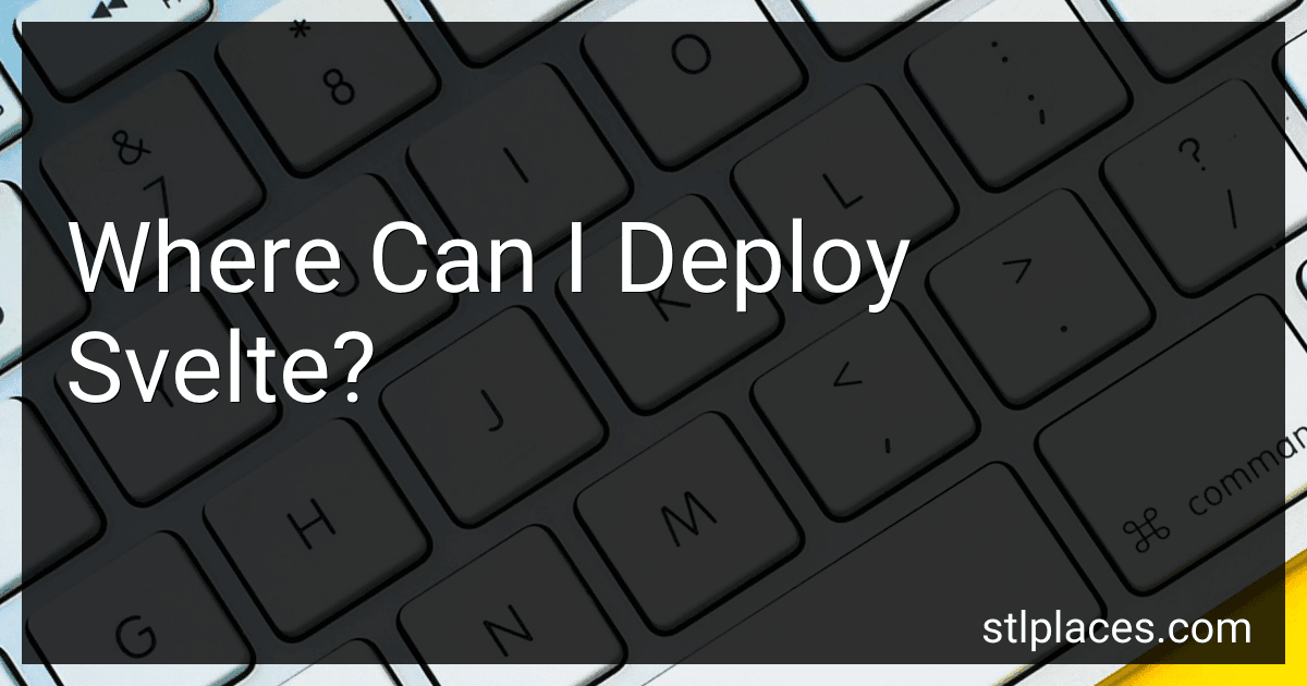 Where Can I Deploy Svelte? preview