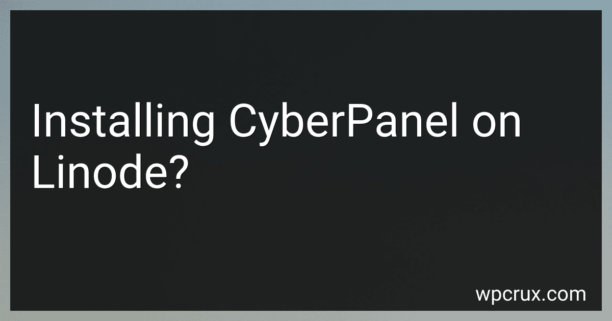 Installing CyberPanel on Linode? image