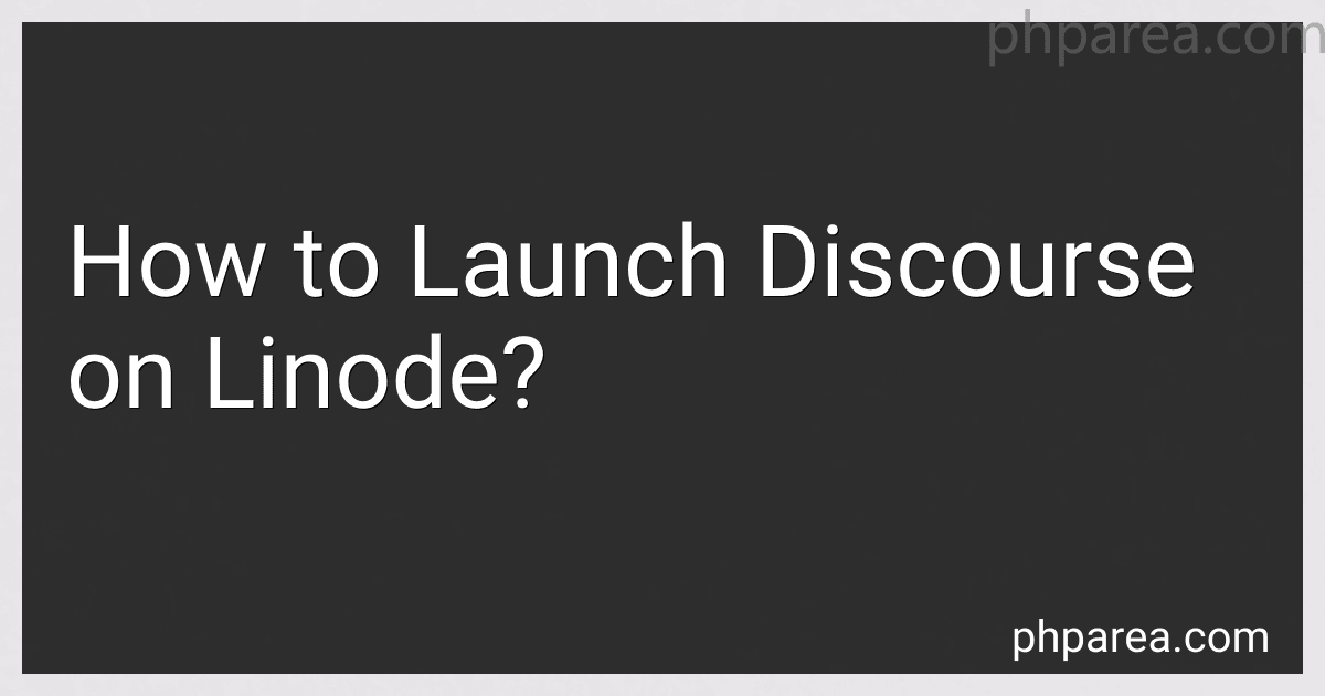 How to Launch Discourse on Linode? image