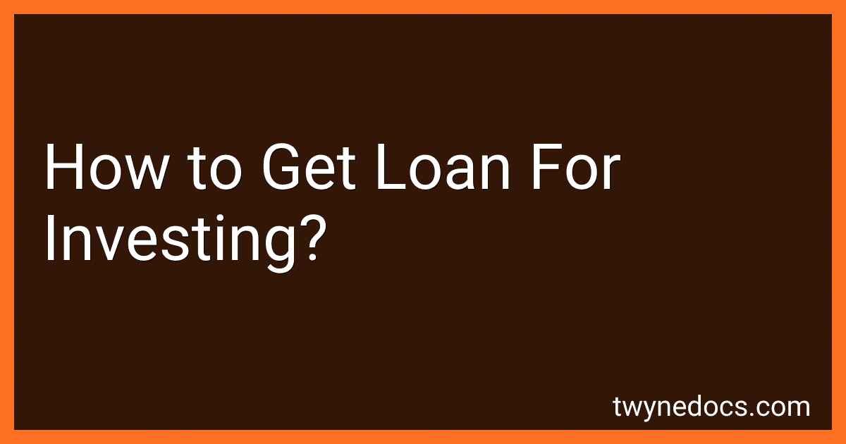 How to Get Loan For Investing? image