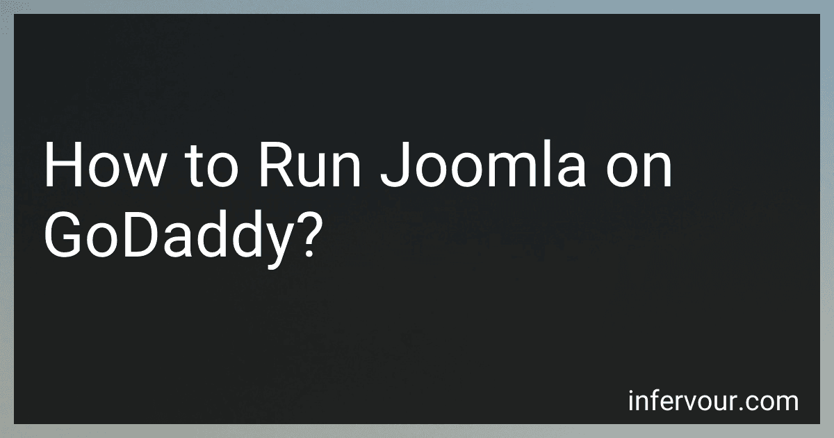 How to Run Joomla on GoDaddy? image