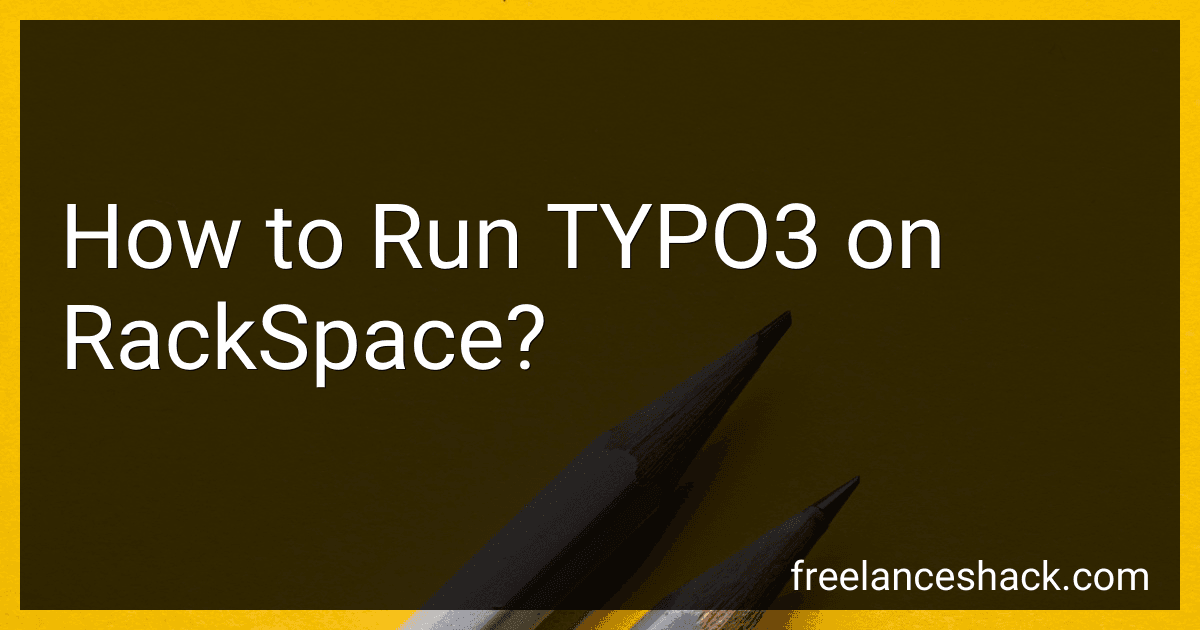 How to Run TYPO3 on RackSpace? image