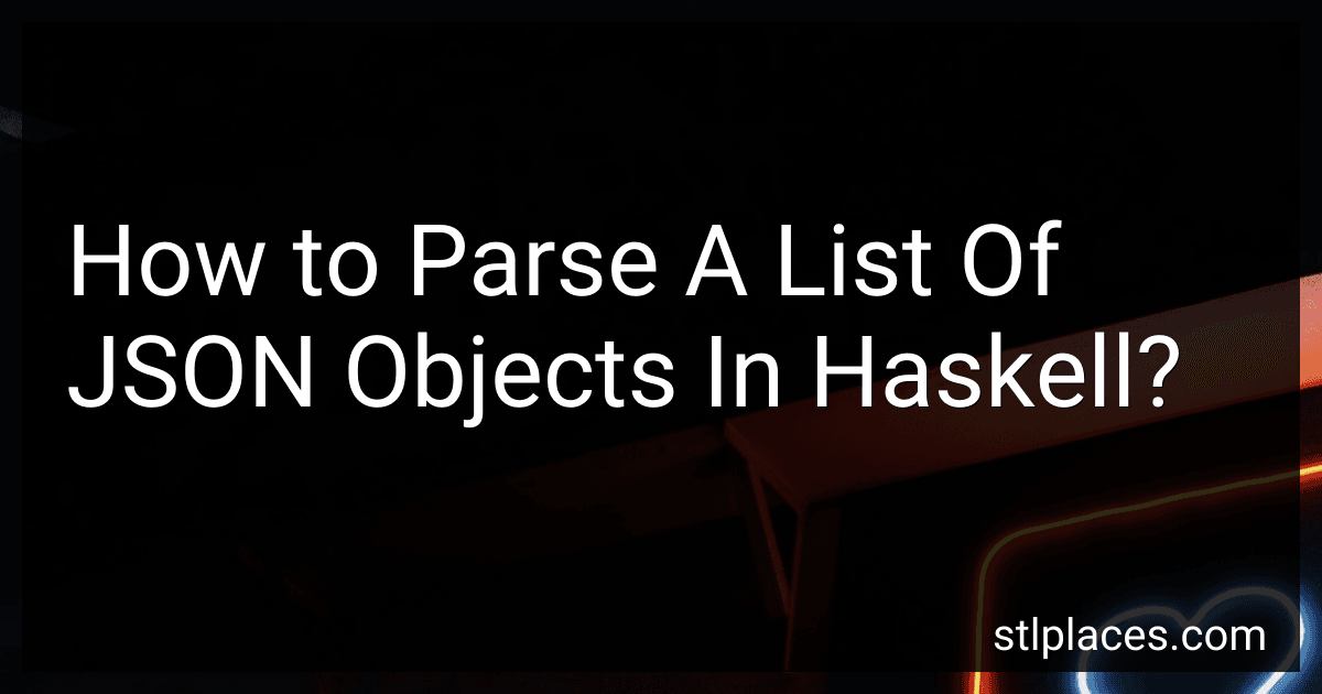 How to Parse A List Of JSON Objects In Haskell? image