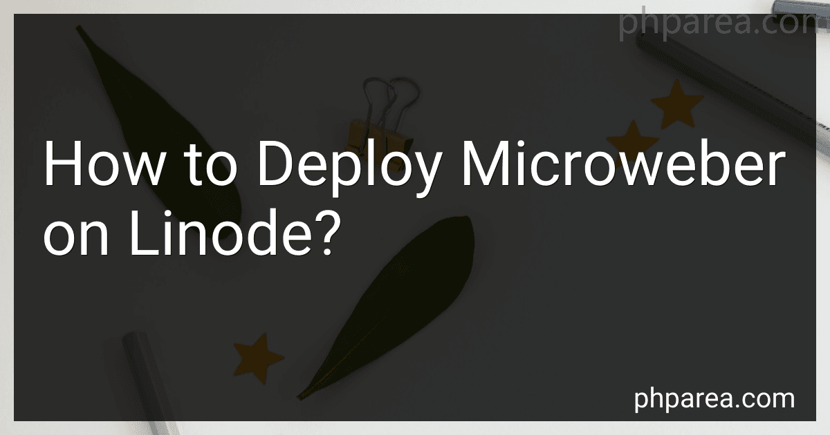 How to Deploy Microweber on Linode? image