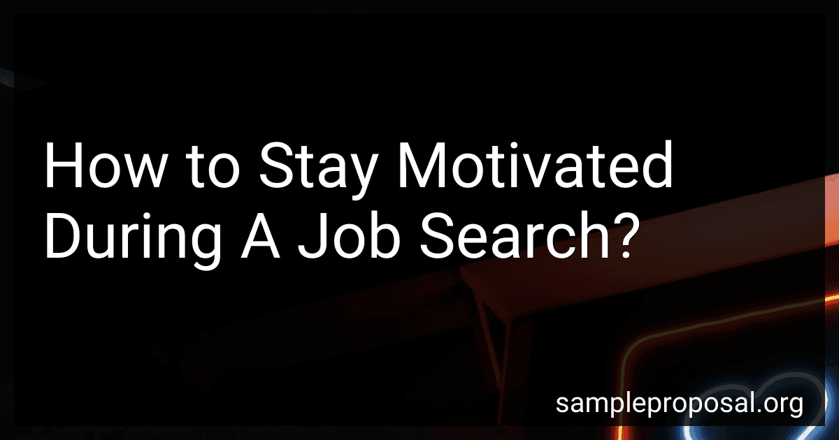 How to Stay Motivated During A Job Search? image