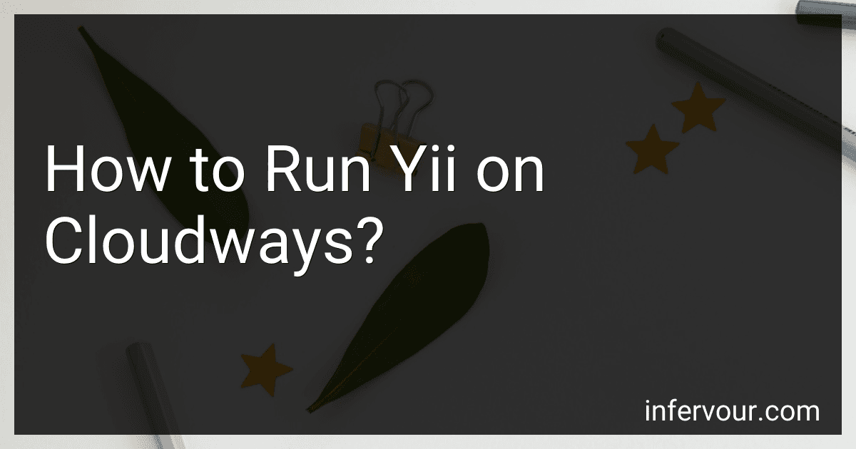 How to Run Yii on Cloudways? image