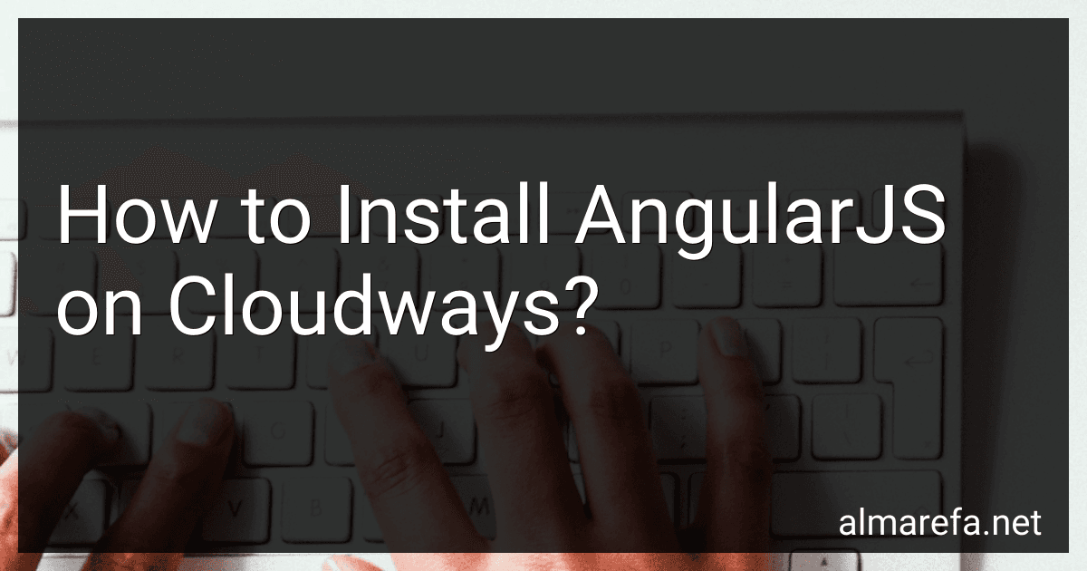 How to Install AngularJS on Cloudways? image