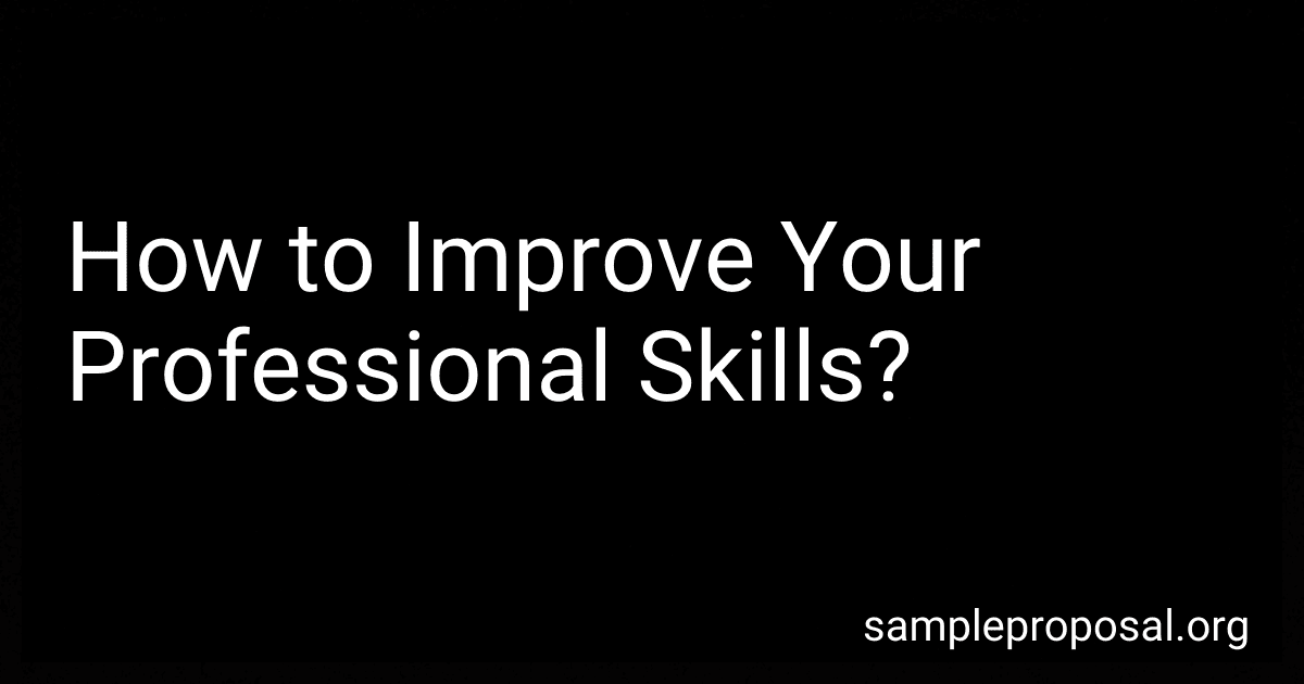 How to Improve Your Professional Skills? image
