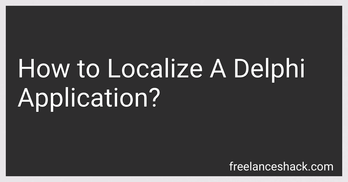 How to Localize A Delphi Application? image