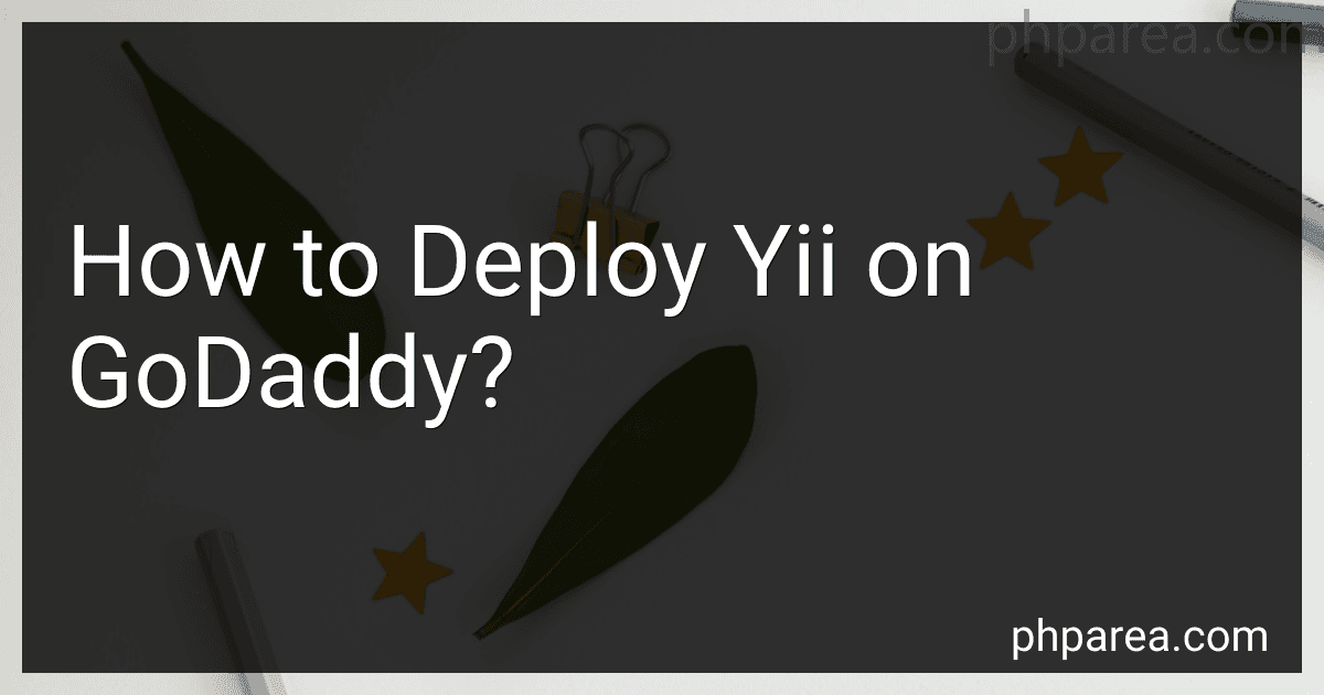 How to Deploy Yii on GoDaddy? image