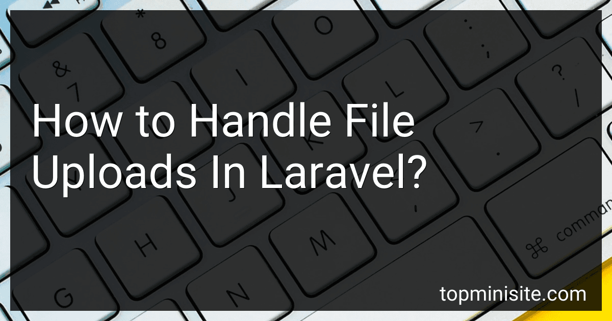 How to Handle File Uploads In Laravel? image