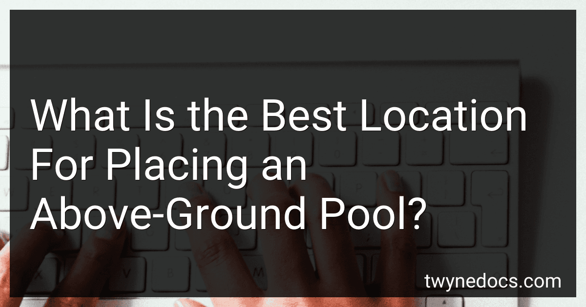 What Is the Best Location For Placing an Above-Ground Pool? image