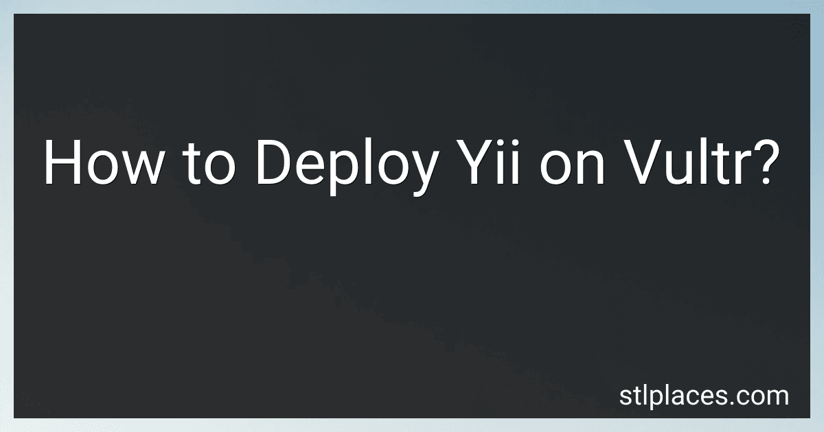 How to Deploy Yii on Vultr? image