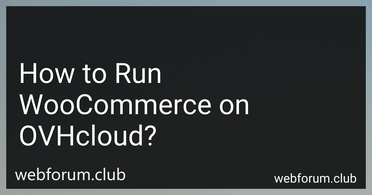 How to Run WooCommerce on OVHcloud? image