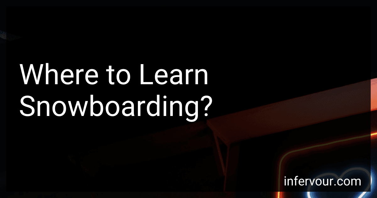 Where to Learn Snowboarding? image