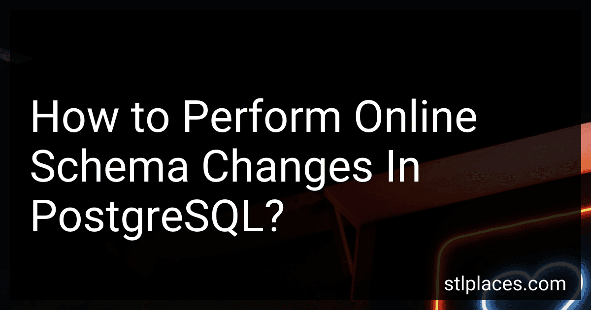 How to Perform Online Schema Changes In PostgreSQL? image