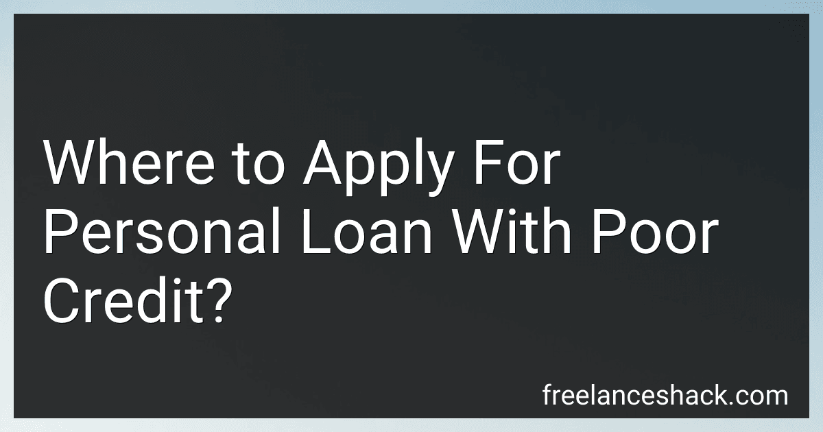 Where to Apply For Personal Loan With Poor Credit? preview