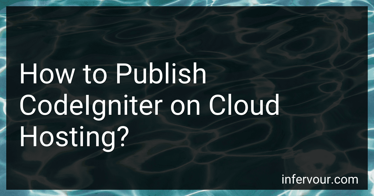 How to Publish CodeIgniter on Cloud Hosting? image