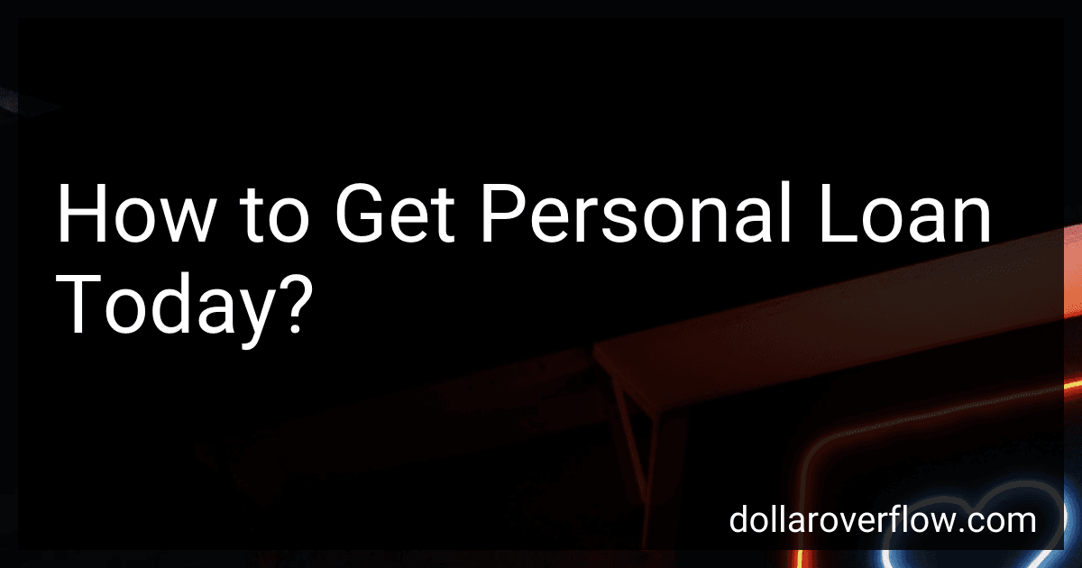 How to Get Personal Loan Today? image
