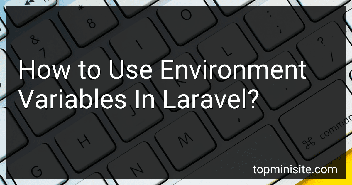 How to Use Environment Variables In Laravel? image