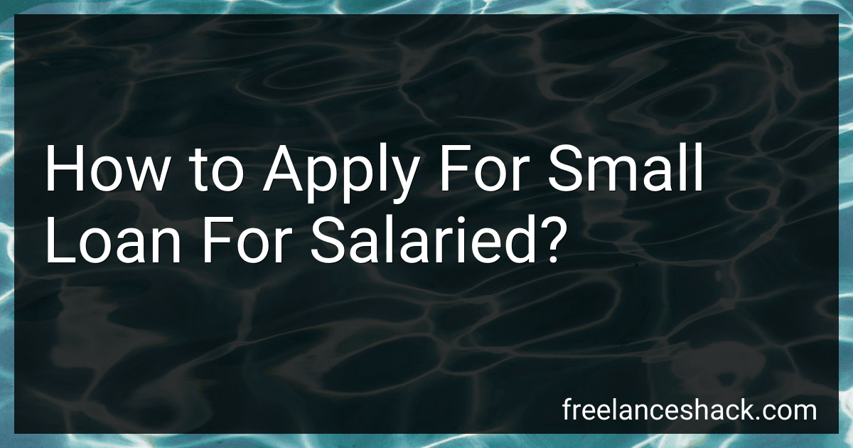 How to Apply For Small Loan For Salaried? preview