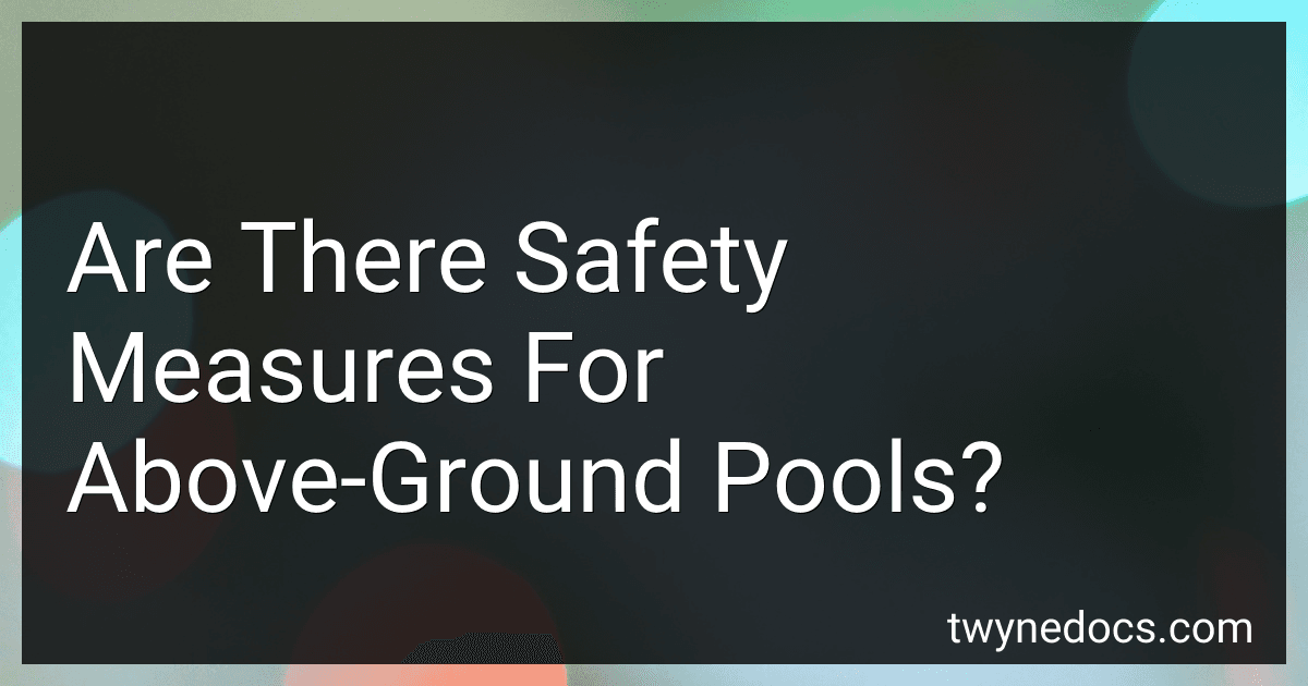 Are There Safety Measures For Above-Ground Pools? image