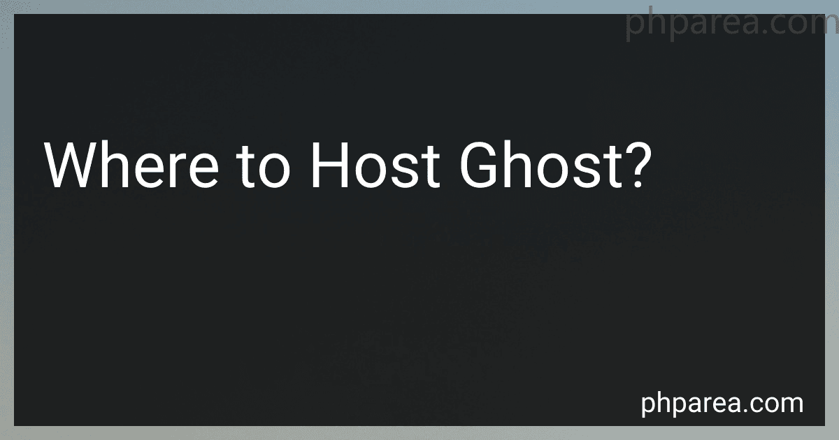 Where to Host Ghost? image